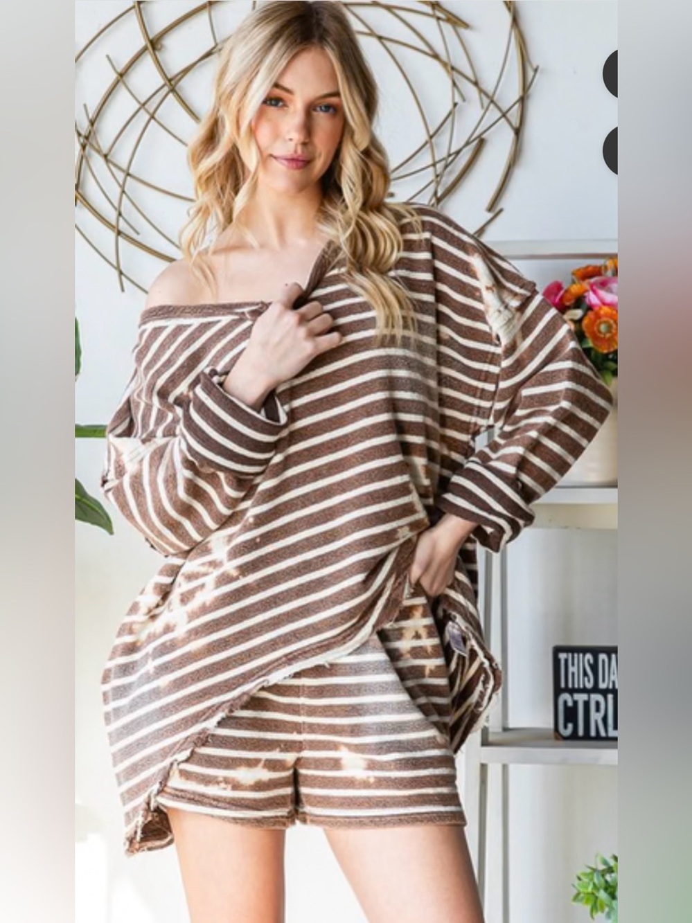 NWOT Oli & Hali Sunray Stripe Set